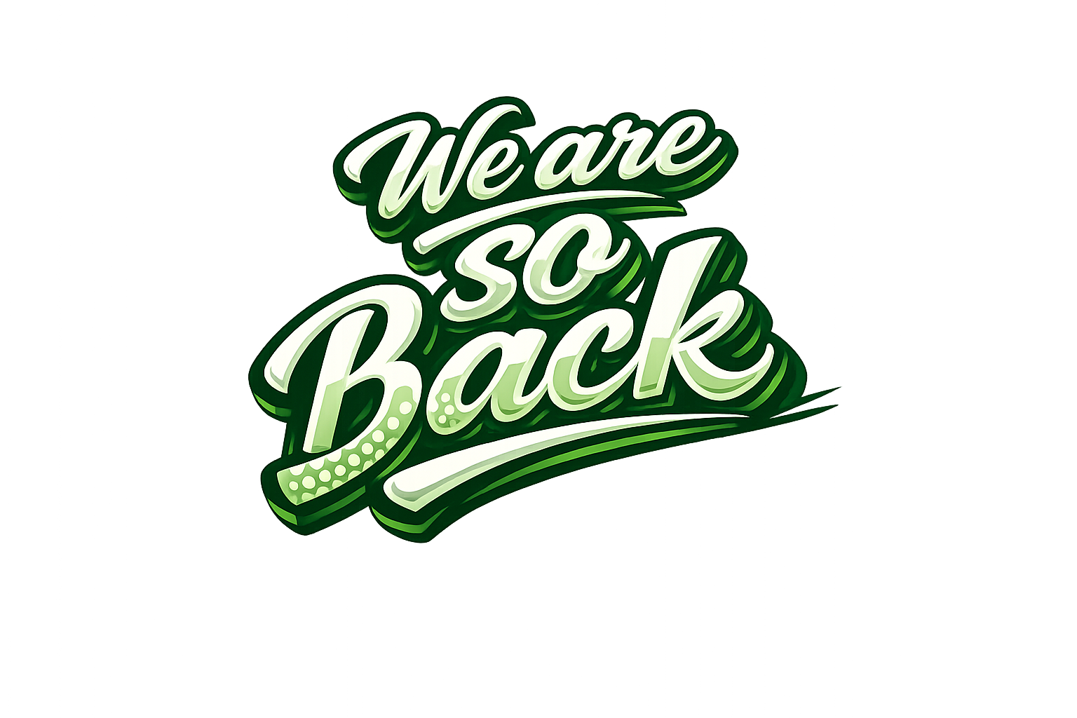 We are so back